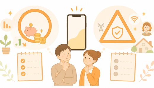 格安SIMに向いている人・向いていない人｜我が家が乗り換えてわかった判断基準