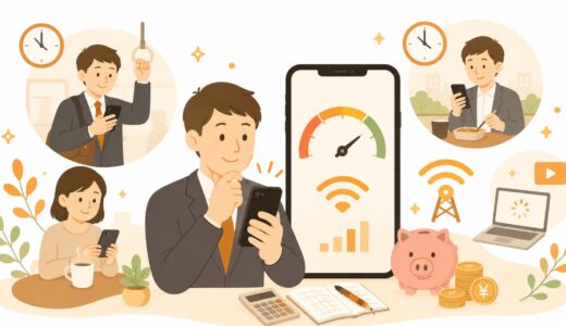 mineoは遅い？会社員が昼休み・通勤時間に使って感じたリアルな通信速度